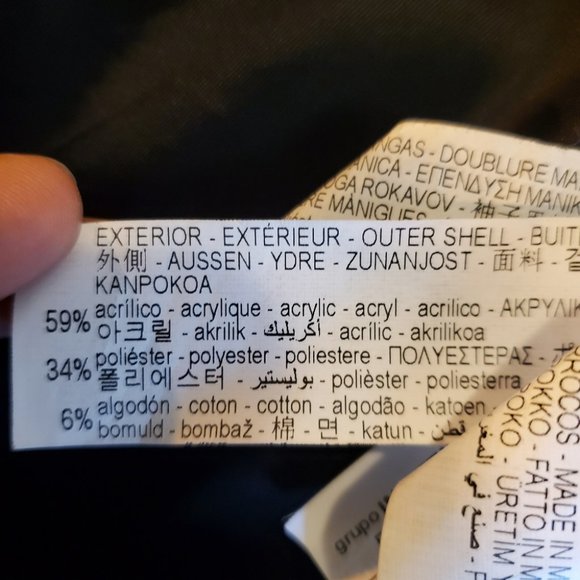 ZARA | RARE Plaid Tweed Red Checkered Frayed Hem Collared Blazer (Size XS) - Picture 14 of 15